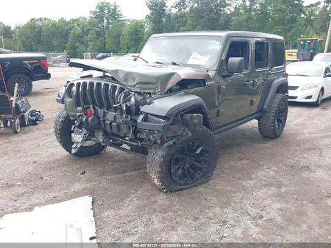 2021 Jeep Wrangler Unlimited Rubicon 4x4 VIN 1C4HJXFG0MW843681 фото 2