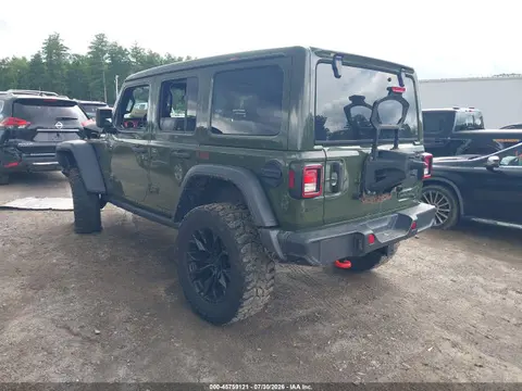 2021 Jeep Wrangler Unlimited Rubicon 4x4 VIN 1C4HJXFG0MW843681 фото 3