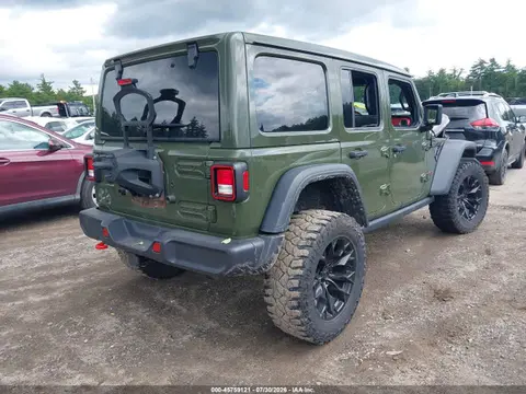 2021 Jeep Wrangler Unlimited Rubicon 4x4 VIN 1C4HJXFG0MW843681 фото 4