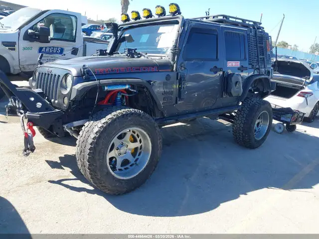 1C4HJWFG6HL675143 — 2017 Jeep Wrangler Unlimited Rubicon Recon 4X4, фото 2 с аукциона IAAI 30.09.2026, Правый бок