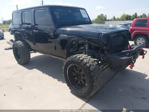 1C4BJWFG3EL225158 — 2014 Jeep Wrangler Unlimited Rubicon X, Передняя часть (Front End), фото до ремонта
