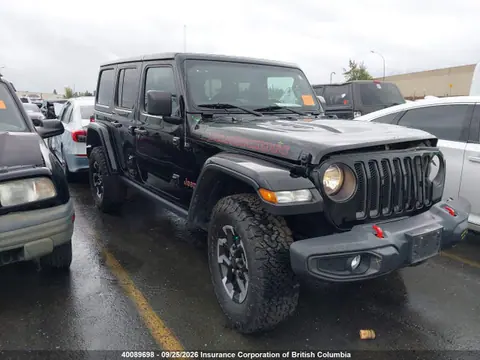 1C4HJXFN4NW250678 — 2022 Jeep Wrangler Unlimited Rubicon, Передняя часть слева (Left Front), фото до ремонта