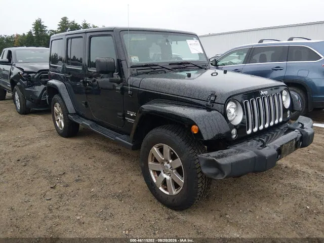 2017 Jeep Wrangler Unlimited Sahara 4x4 VIN 1C4BJWEGXHL733536 фото 1