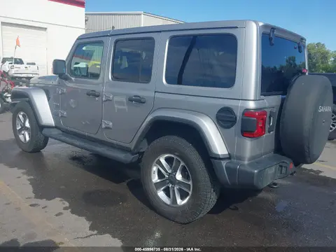 2021 Jeep Wrangler Unlimited Sahara 4x4 VIN 1C4HJXEG1MW531905 фото 3