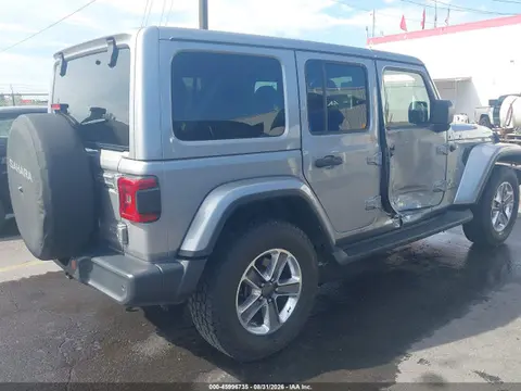 2021 Jeep Wrangler Unlimited Sahara 4x4 VIN 1C4HJXEG1MW531905 фото 4