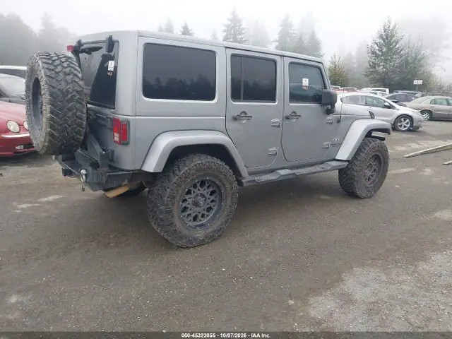 1C4BJWEG6GL152467 — 2016 Jeep Wrangler Unlimited Sahara, фото 4 с аукциона IAAI 30.09.2026, Биологическая или химическая опасность