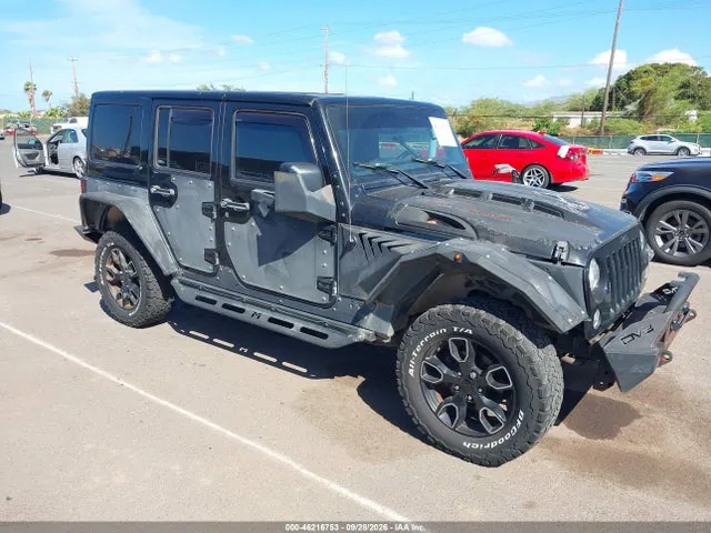 2017 Jeep Wrangler Unlimited Smoky Mountain 4x4 VIN 1C4BJWEG6HL706110 фото 1