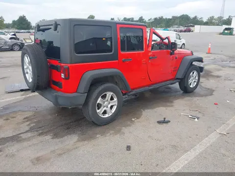 2017 Jeep Wrangler Unlimited Sport 4x4 VIN 1C4BJWDG1HL722085 фото 4