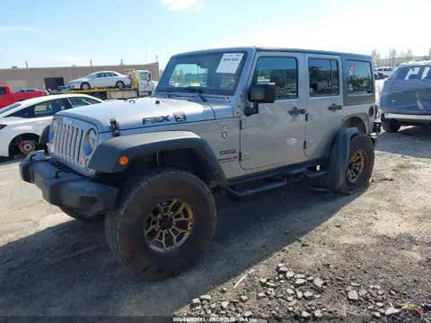 2017 Jeep Wrangler Unlimited Sport 4x4 VIN 1C4BJWDG8HL557183 фото 2