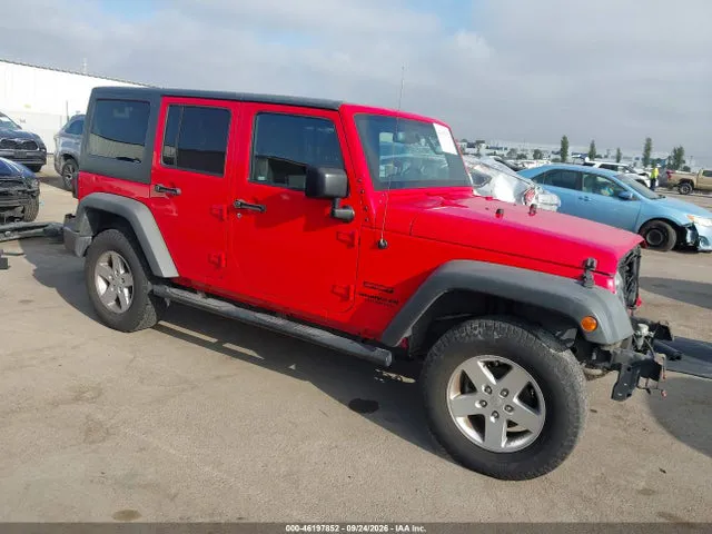 2017 Jeep Wrangler Unlimited Sport 4x4 VIN 1C4BJWDGXHL602589 фото 1