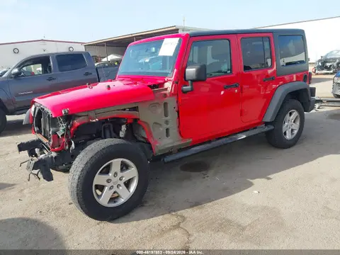 2017 Jeep Wrangler Unlimited Sport 4x4 VIN 1C4BJWDGXHL602589 фото 2