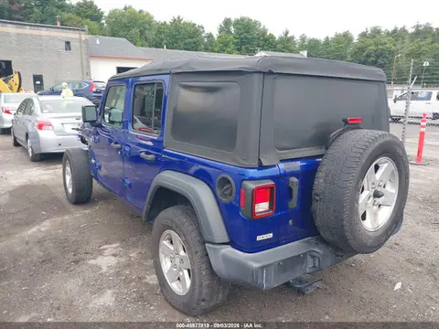 2018 Jeep Wrangler Unlimited Sport 4x4 VIN 1C4HJXDN5JW181755 фото 3