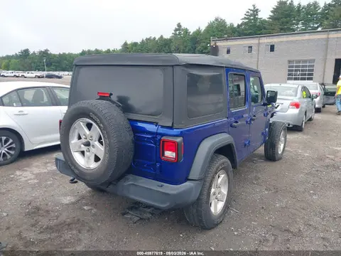 2018 Jeep Wrangler Unlimited Sport 4x4 VIN 1C4HJXDN5JW181755 фото 4