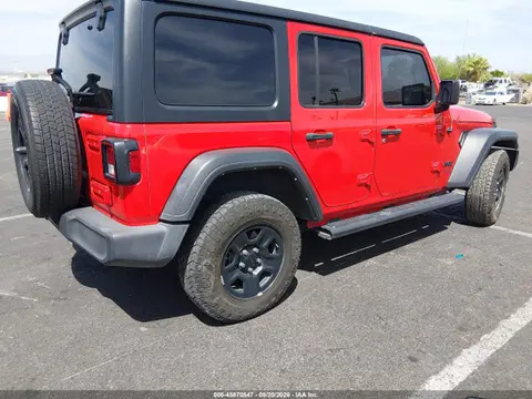 2021 Jeep Wrangler Unlimited Sport 4x4 VIN 1C4HJXDN1MW729352 фото 4