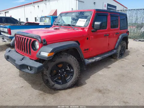 2021 Jeep Wrangler Unlimited Sport Altitude 4x4 VIN 1C4HJXDN4MW504634 фото 2