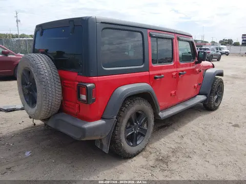 2021 Jeep Wrangler Unlimited Sport Altitude 4x4 VIN 1C4HJXDN4MW504634 фото 4
