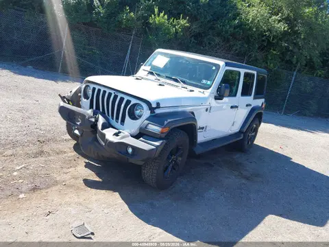 2022 Jeep Wrangler Unlimited Sport Altitude 4x4 VIN 1C4HJXDG5NW226281 фото 2