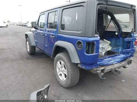 2019 Jeep Wrangler Unlimited Sport S 4x4 VIN 1C4HJXDGXKW602663 фото 3