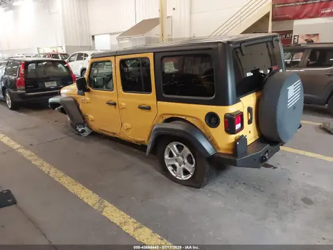 2019 Jeep Wrangler Unlimited Sport S 4x4 VIN 1C4HJXDG0KW537323 фото 3
