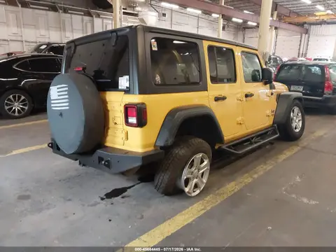 2019 Jeep Wrangler Unlimited Sport S 4x4 VIN 1C4HJXDG0KW537323 фото 4