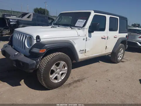 2019 Jeep Wrangler Unlimited Sport S 4x4 VIN 1C4HJXDN3KW653582 фото 2