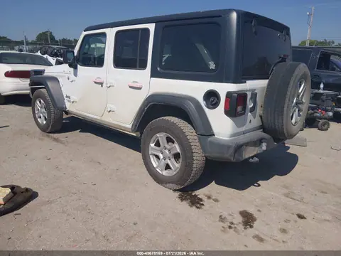 2019 Jeep Wrangler Unlimited Sport S 4x4 VIN 1C4HJXDN3KW653582 фото 3