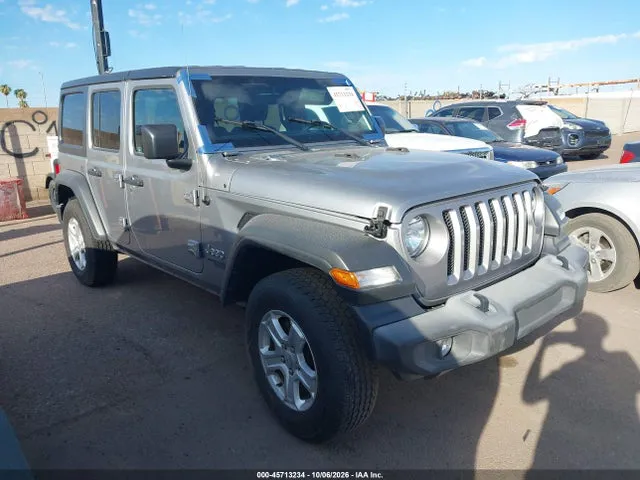 2019 Jeep Wrangler Unlimited Sport S 4x4 VIN 1C4HJXDNXKW617999 фото 1