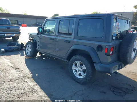 2020 Jeep Wrangler Unlimited Sport S 4x4 VIN 1C4HJXDN4LW155229 фото 3
