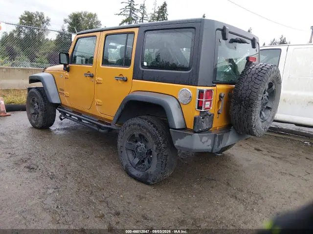 1C4BJWDG2EL321804 — 2014 Jeep Wrangler Unlimited Sport, фото 3 с аукциона IAAI 30.09.2026, Передняя часть