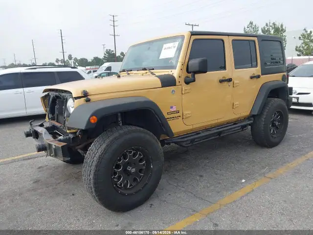 1C4BJWDGXEL221188 — 2014 Jeep Wrangler Unlimited Sport, фото 2 с аукциона IAAI 06.10.2026, Передняя часть