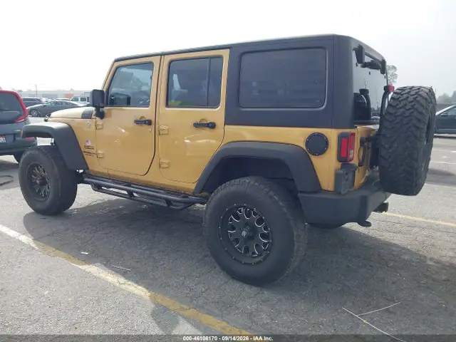 1C4BJWDGXEL221188 — 2014 Jeep Wrangler Unlimited Sport, фото 3 с аукциона IAAI 06.10.2026, Передняя часть