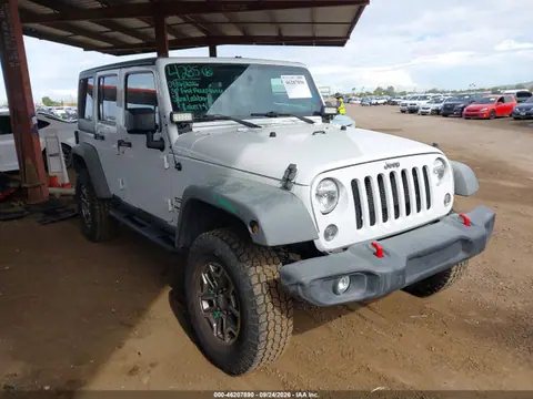 1C4BJWDG2EL194424 — 2014 Jeep Wrangler Unlimited Sport, Левый бок (Left Side), фото до ремонта