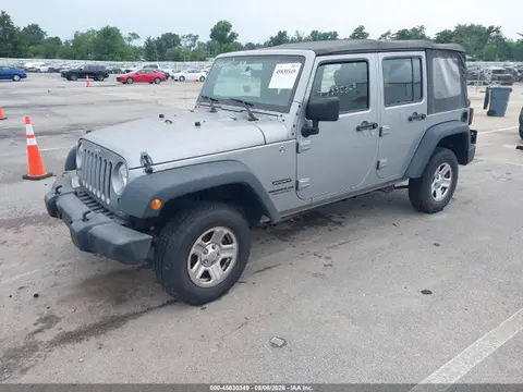 2015 Jeep Wrangler Unlimited Sport VIN 1C4BJWDG1FL760963 фото 2