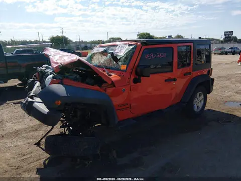 2015 Jeep Wrangler Unlimited Sport VIN 1C4BJWDG6FL727960 фото 2