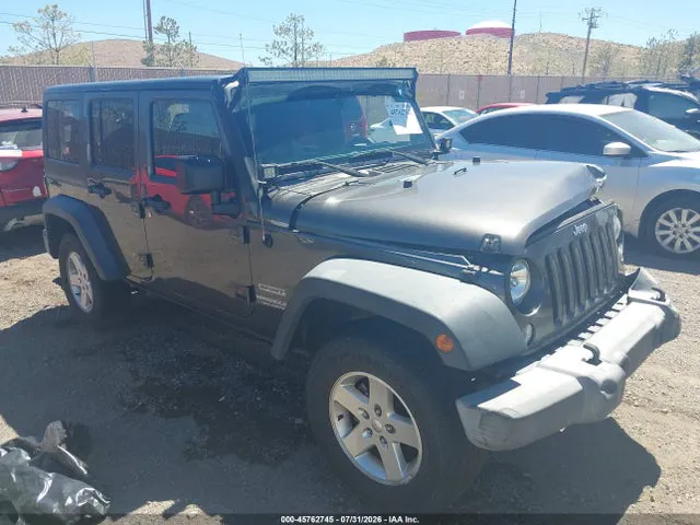 2016 Jeep Wrangler Unlimited Sport VIN 1C4BJWDG0GL308486 фото 1