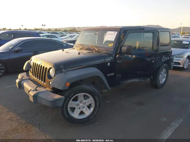 1C4BJWDG3GL191597 — 2016 Jeep Wrangler Unlimited Sport, фото 2 с аукциона IAAI 13.10.2026, Левый бок