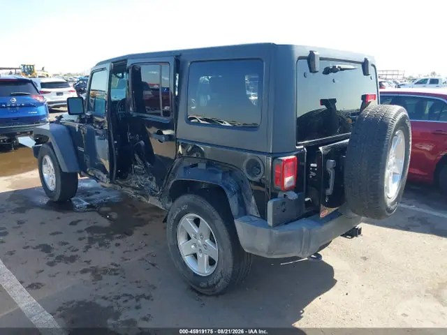 1C4BJWDG3GL191597 — 2016 Jeep Wrangler Unlimited Sport, фото 3 с аукциона IAAI 13.10.2026, Левый бок