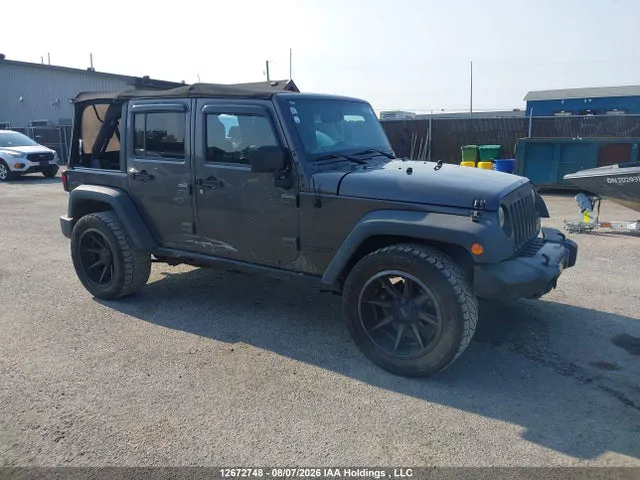 2017 Jeep Wrangler Unlimited Sport VIN 1C4BJWDG0HL595958 фото 1