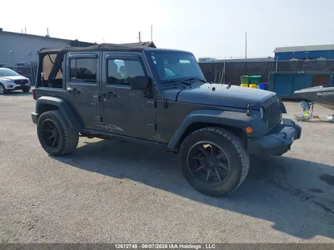 1C4BJWDG0HL595958 — 2017 Jeep Wrangler Unlimited Sport, Правый бок (Right Side), фото до ремонта