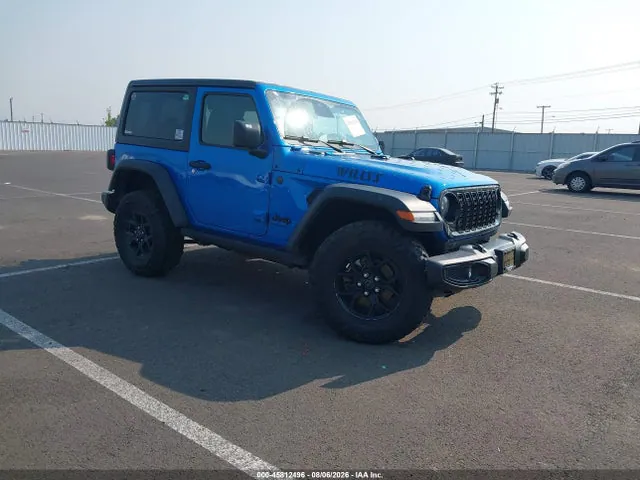 2026 Jeep Wrangler Willys 4x4 VIN 1C4PJXAN8TW163995 фото 1