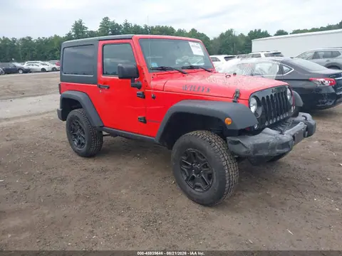1C4AJWAG1GL302440 — 2016 Jeep Wrangler Willys Wheeler, Передняя часть справа (Right Front), фото до ремонта