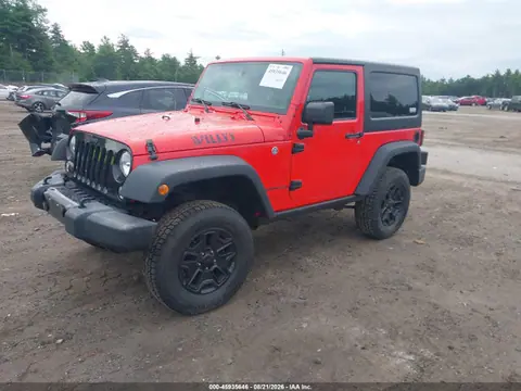 2016 Jeep Wrangler Willys Wheeler VIN 1C4AJWAG1GL302440 фото 2