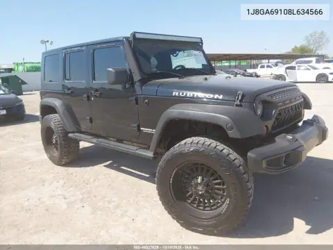 1J8GA69108L634566 — 2008 Jeep Wrangler, Возвращение во владение, фото до ремонта
