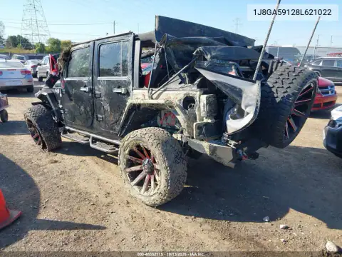 1J8GA59128L621022 — 2008 Jeep Wrangler, фото 3 с аукциона IAAI, Биологическая опасность