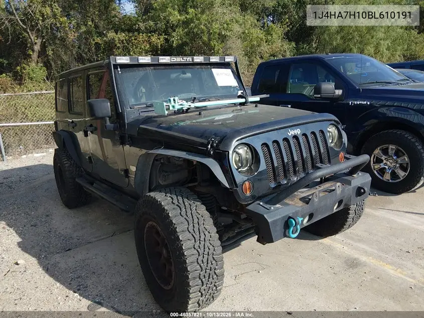 2011 Jeep Wrangler Unlimited 70Th Anniversary VIN 1J4HA7H10BL610191 фото 1