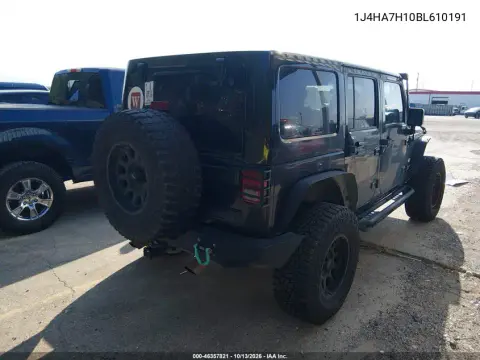 2011 Jeep Wrangler Unlimited 70Th Anniversary VIN 1J4HA7H10BL610191 фото 4