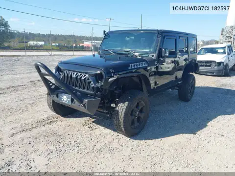 1C4HJWDG7CL182597 — 2012 Jeep Wrangler, фото 2 с аукциона IAAI, Передний левый