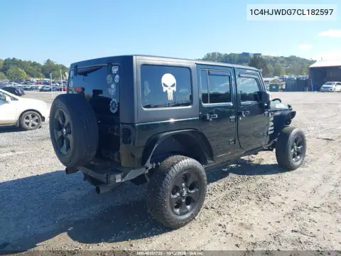 1C4HJWDG7CL182597 — 2012 Jeep Wrangler, фото 4 с аукциона IAAI, Передний левый