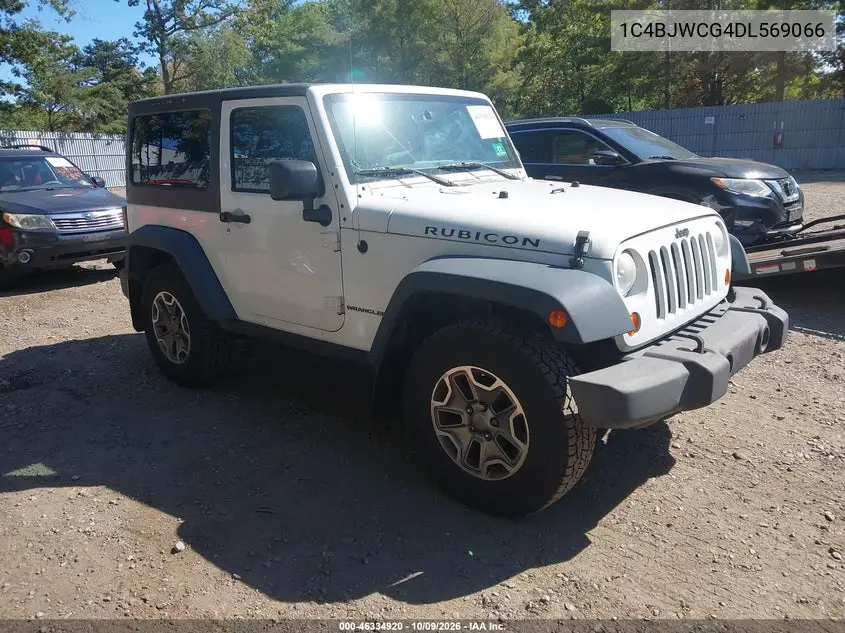 2013 Jeep Wrangler Rubicon VIN 1C4BJWCG4DL569066 фото 2