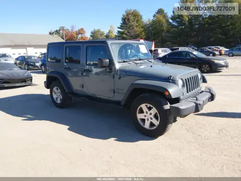 1C4BJWDG3FL727009 — 2015 Jeep Wrangler, Естественный износ, фото до ремонта